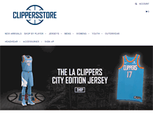 Tablet Screenshot of clippersstore.com
